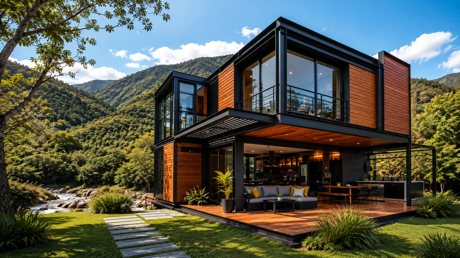 Casa de steel framing