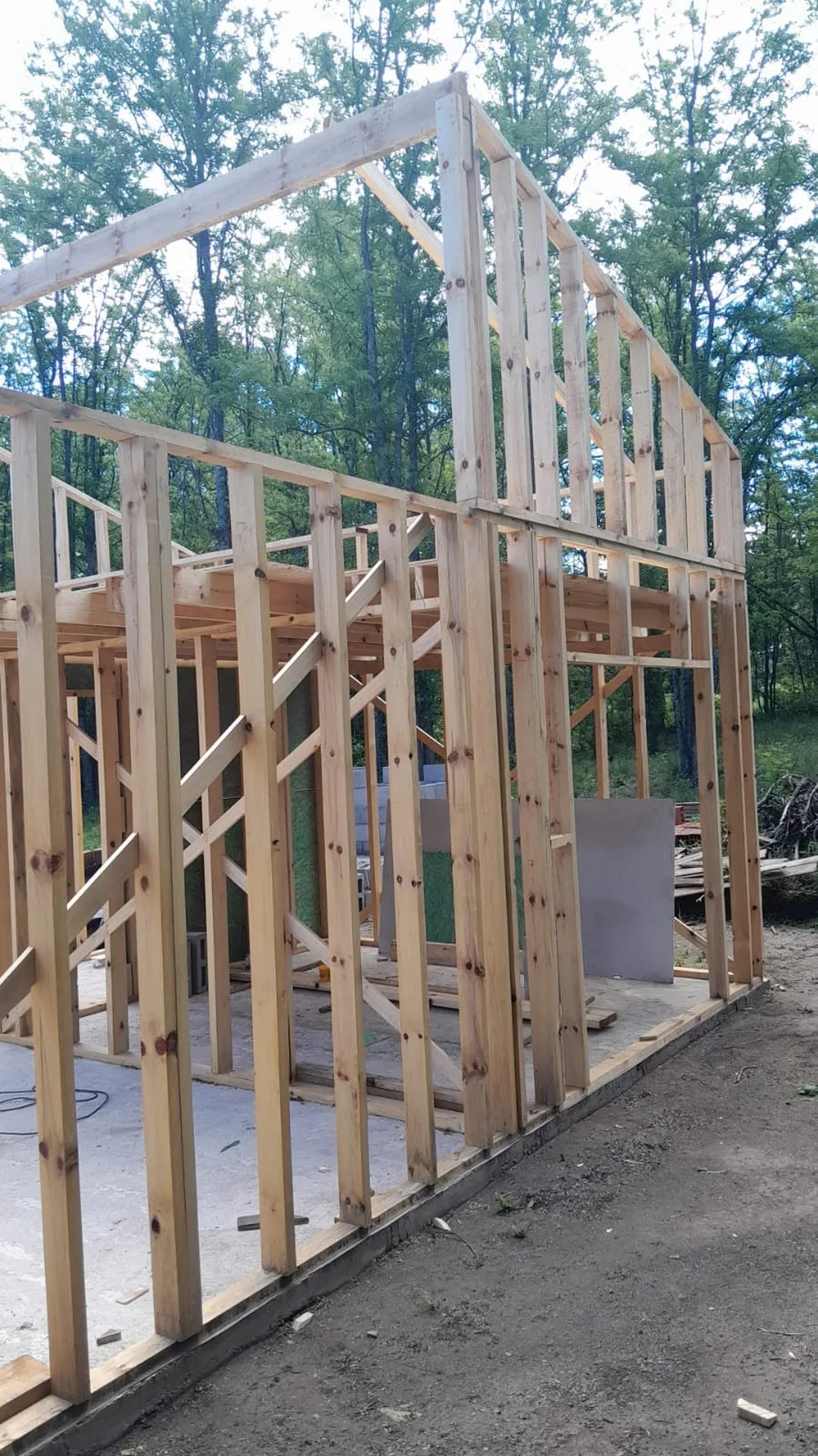 Estructura Wood Framing serrana